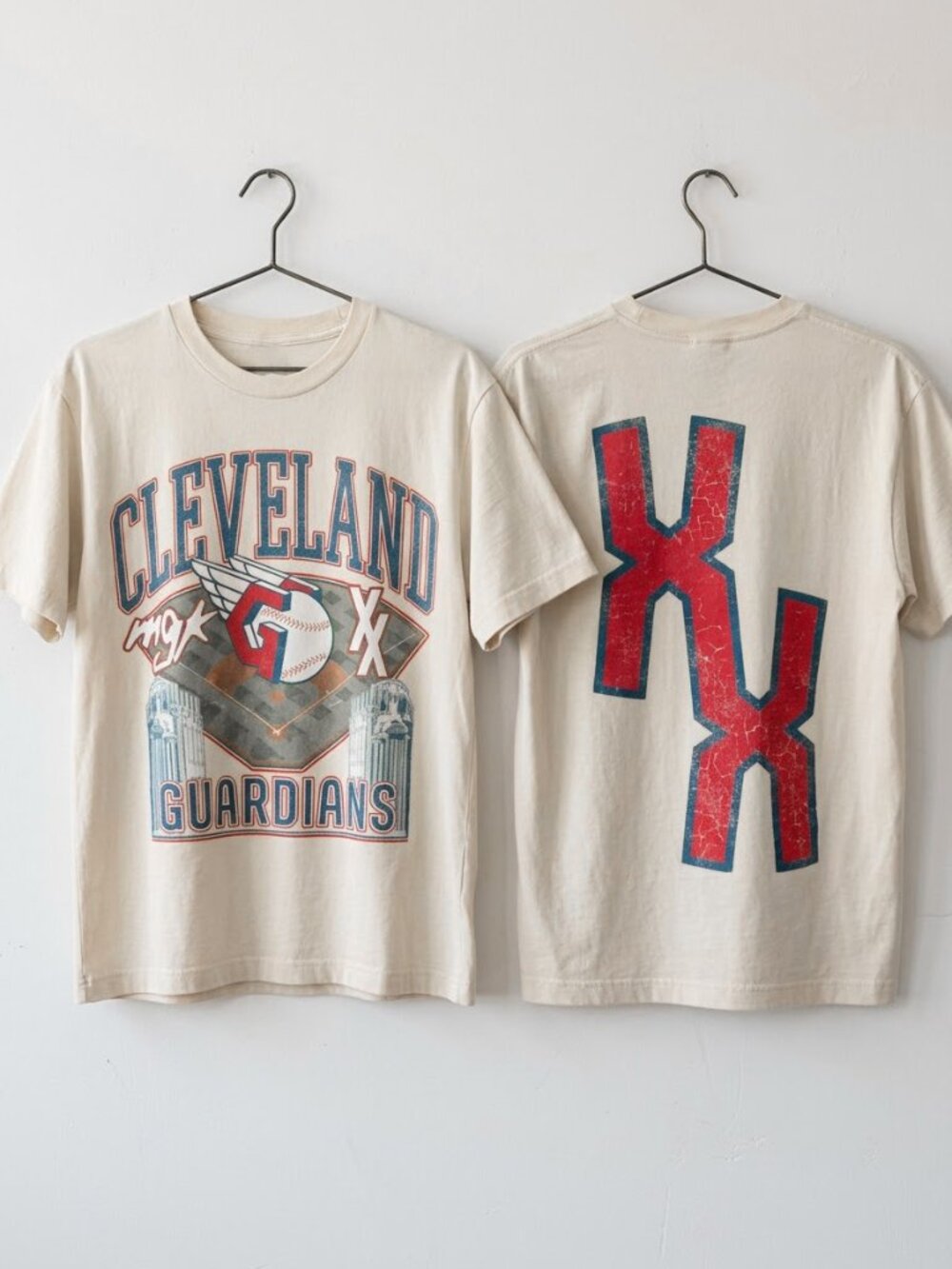 Cleveland Guardians MGK XX T-shirt off white Reprint